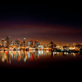 Seattle City Lights Reflection