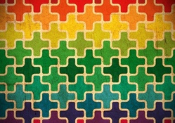 Colorful Puzzle Texture