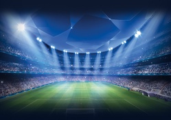 Champions League Football Stadium