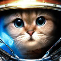 Astronaut Kitten