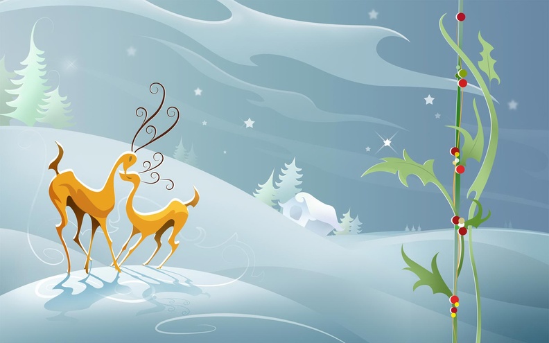 Christmas Deer Clipart
