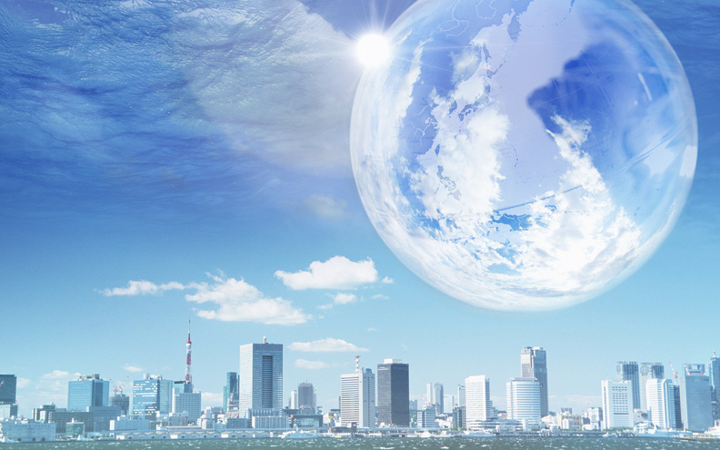 Abstract_City_Skyline_And_A_Planet.jpg