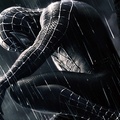 Black Spiderman Sad Rain