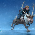 Kristoff And Sven In Frozen Movies