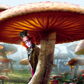 Alice In Wonderland Mushroom