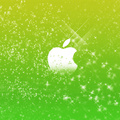 Apple Mac Green Background