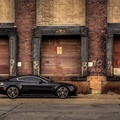 Aston martin v12 vantage at loading docks