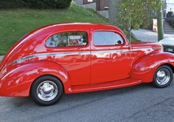 1940 Ford Sedan And That Bad Boy's For Sale