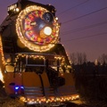 mighty locomotive at christmas