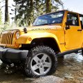 JEEP WRANGLER RUBICON IN THE FOREST