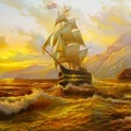 Golden Sunset Sailing
