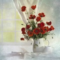 Still Life_red flowers_