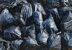 Plastic trash bags