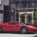 Red Ferrari Italia
