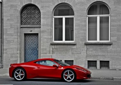 Ferrari 458 Italia Sideways