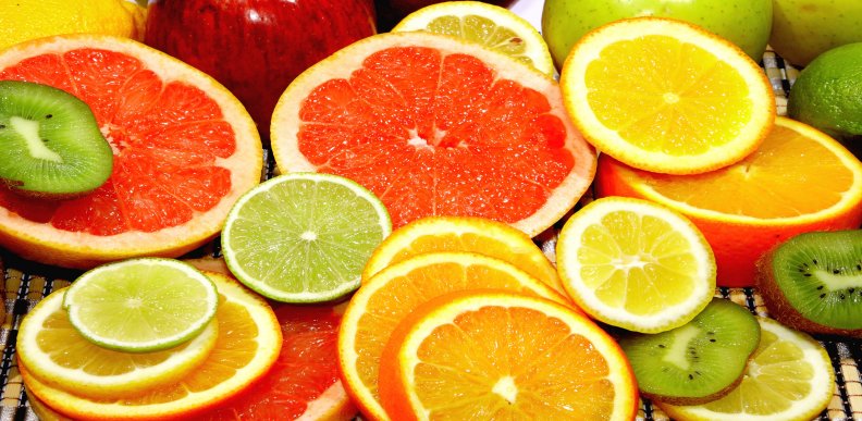 Slices of Citrus Fruits