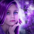 Beauty in Purple for Dreamer Girl (Luiza)