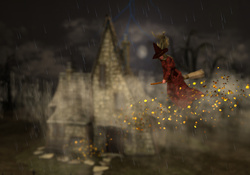 Weather_witch in rain