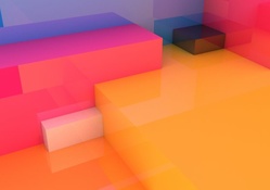 3D Colors of the sunset render