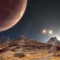 'Land of 3 Suns' Virtual HD 188753 in Cygnus