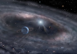 Newborn Exoplanetary System