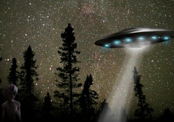 UFO visit