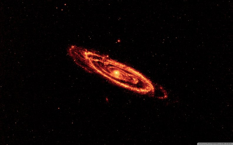 hot spiral galaxy