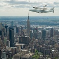 the enterprise over empire state building