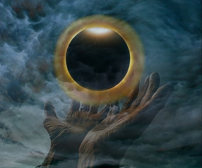 Hands of eclipse
