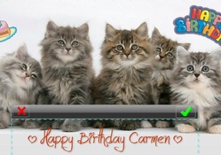 ♥ Happy Birthday Carmen (mbonilla) ♥