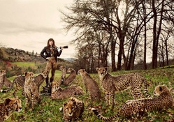 Cheetah woman