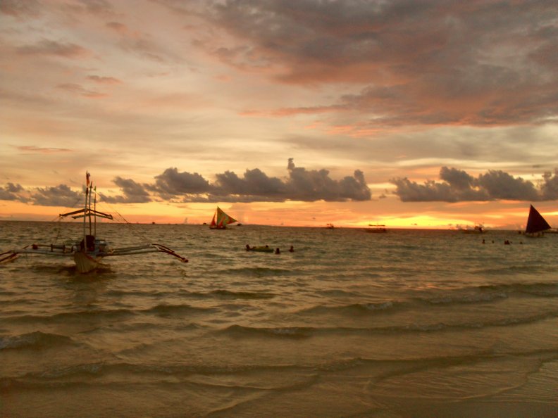 Boracay Beach Sunset