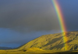 Rainbow over Mountain