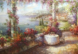 Mediterranean Garden Terrace