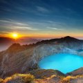 Sunrise Over Crater Lakes