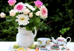 garden tea time