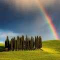 Rainbow in Tuscany