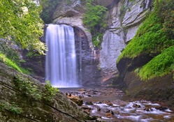 Waterfall at Pisgah Nat'l. Forest, USA