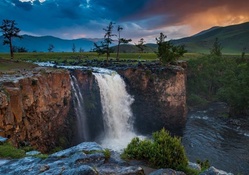 Orkhon Waterfalls, Mongolia