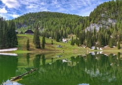 Green Mountain Lake Reflections
