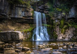 Ingleton Waterfall, Yorkshire, England