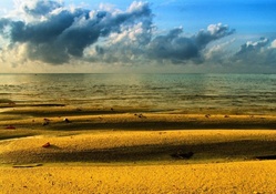 lonesome beach in kenya