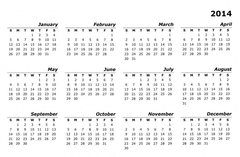 2014_Calendar