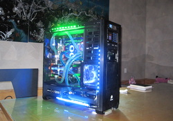 Liquid cooling pc build by me