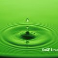Green Drop SuSE Linux Wallpaper
