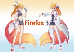 Anime fire fox