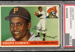 Roberto Clemente 1955 Topps baseball card