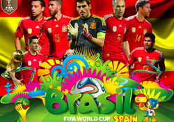 SPAIN WORLD CUP 2014 WALLPAPER