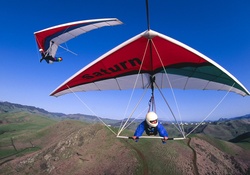 Gliding over the Mountains Cayucos California