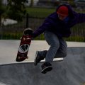 skatebording jump
